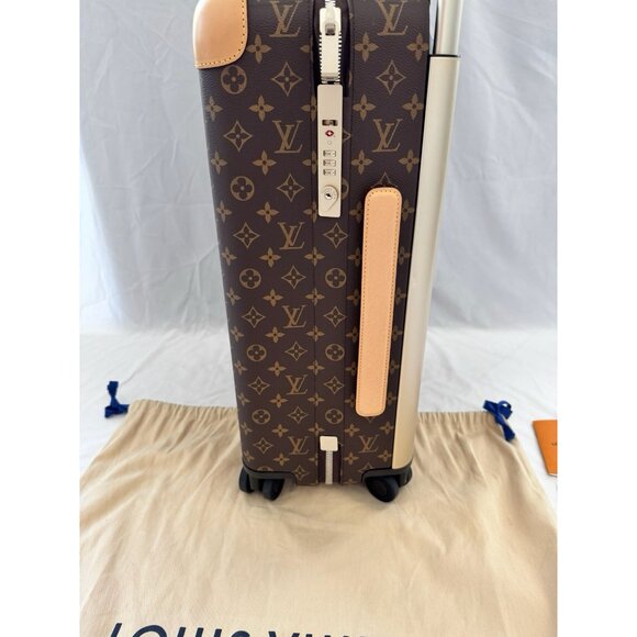 LOUIS VUITTON Luggage M20200 Horizon 55 Monogram Coquelicot Brown Store Receipt - Picture 11 of 16